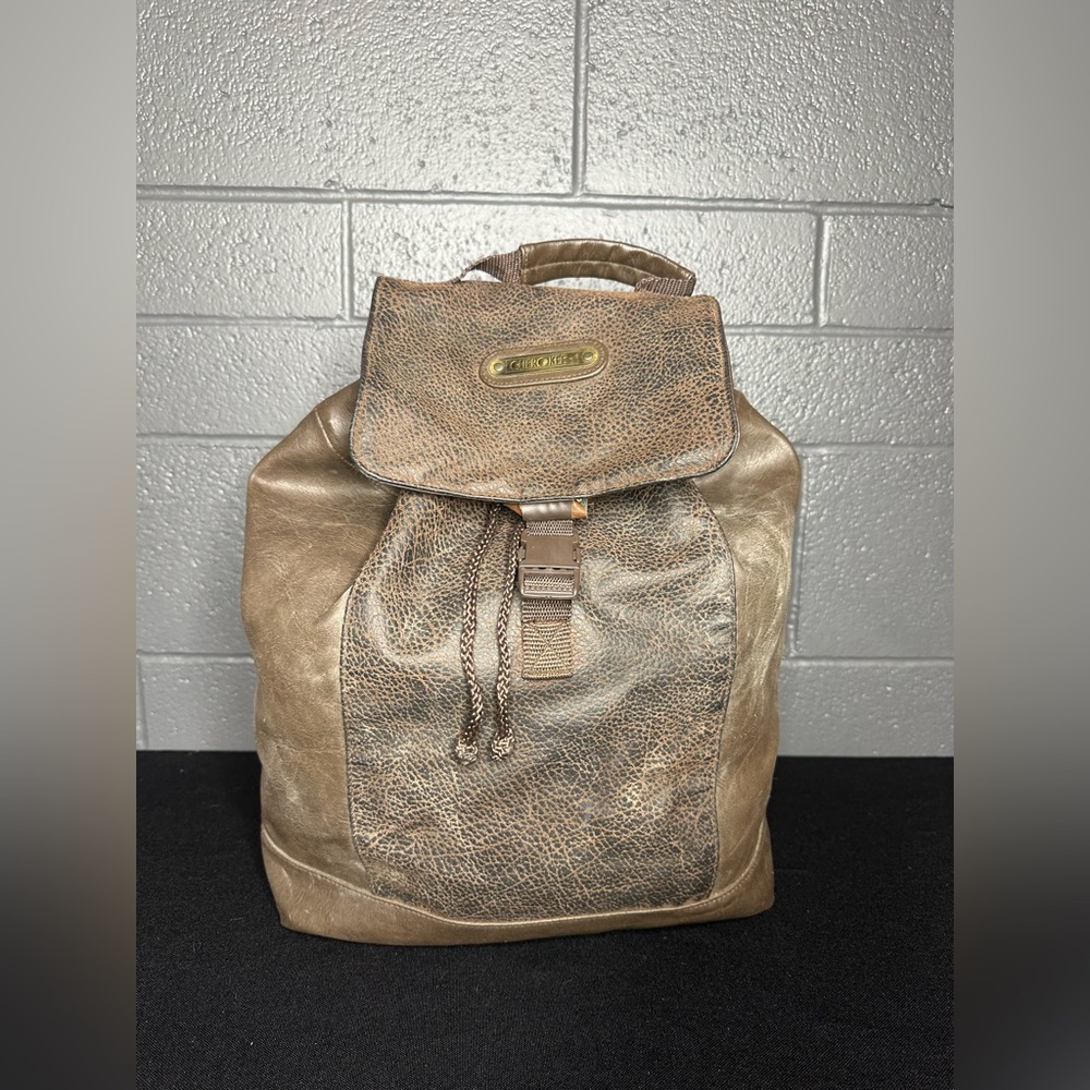 Cherokee - Distressed Brown Backpack - image 1